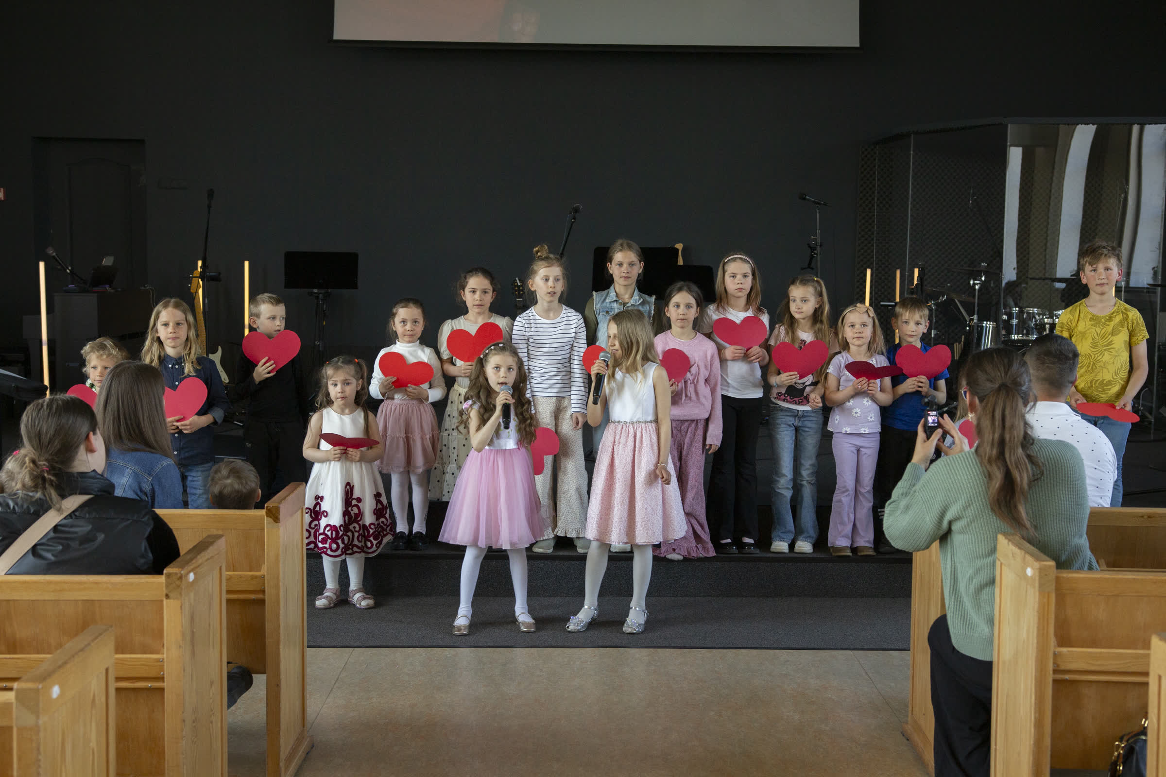 Sunday service in Jelgava