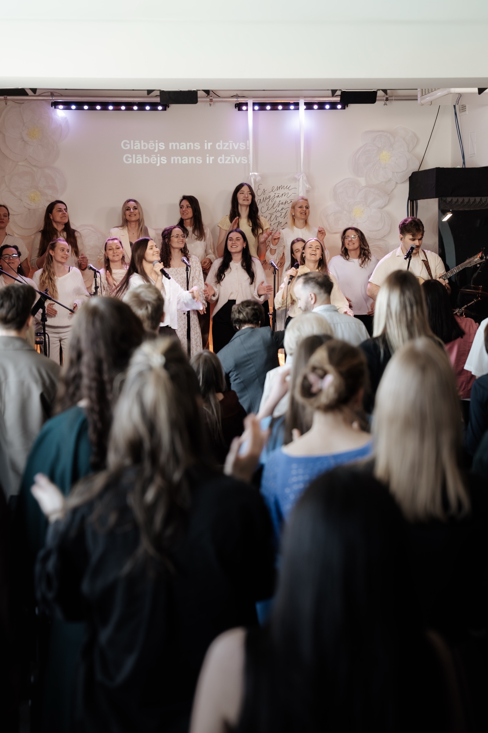 Sunday service in Rīga