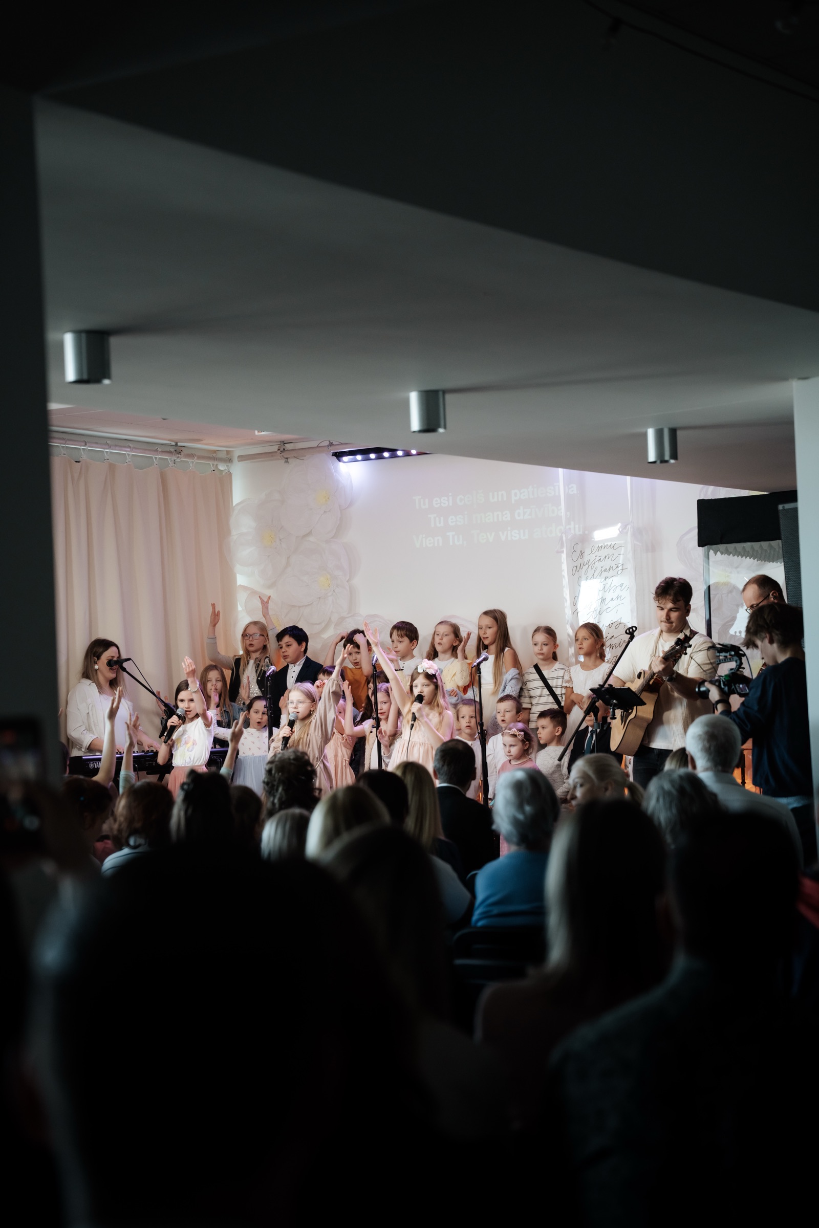 Sunday service in Rīga