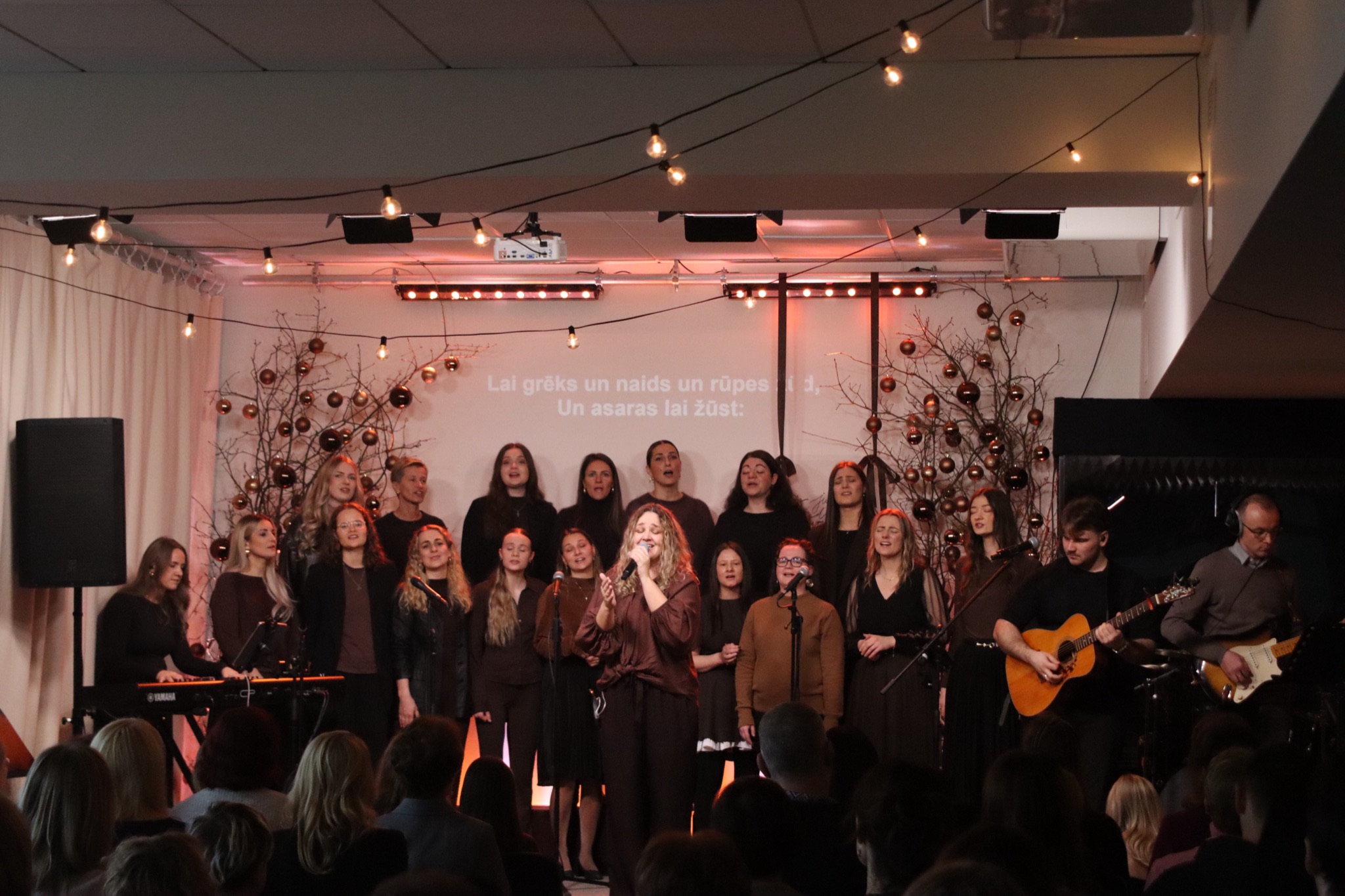 Sunday service in Rīga